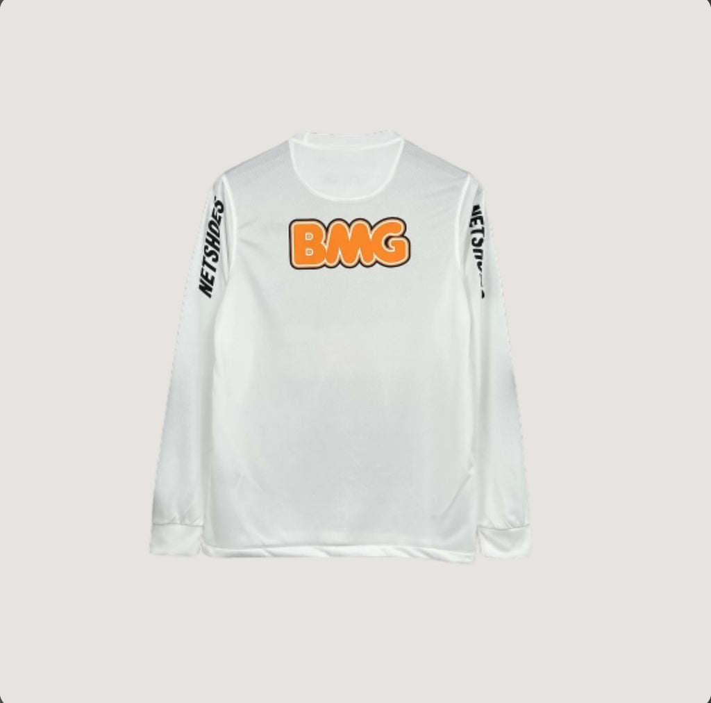 SANTOS – MAILLOT RÉTRO 2011/12 MANCHES LONGUES – BLANC