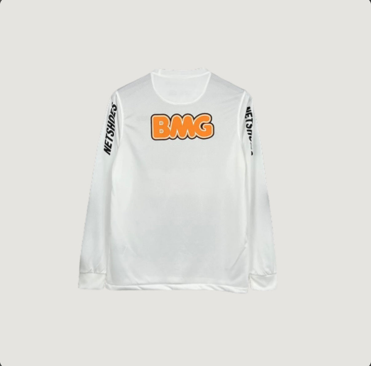 SANTOS – MAILLOT RÉTRO 2011/12 MANCHES LONGUES – BLANC