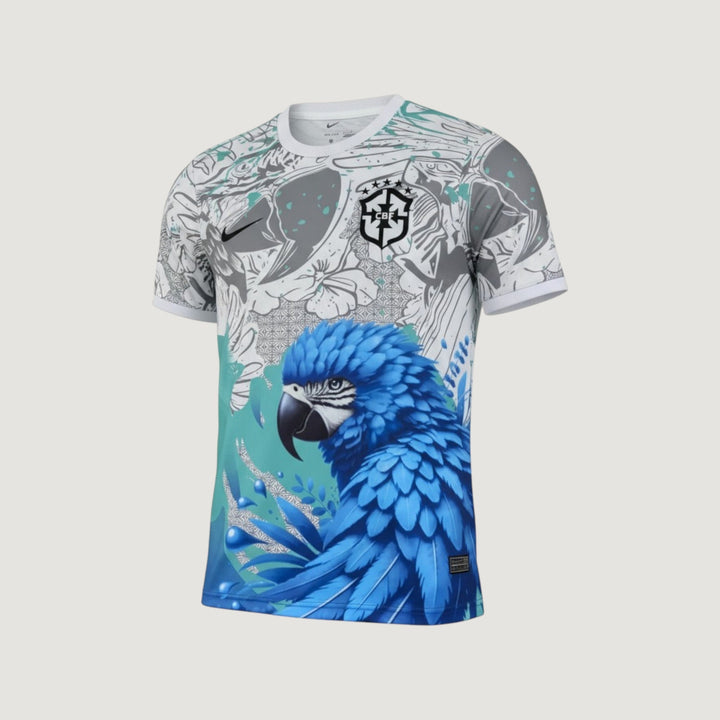BRÉSIL - CONCEPT OISEAUX - BLANC, BLEU