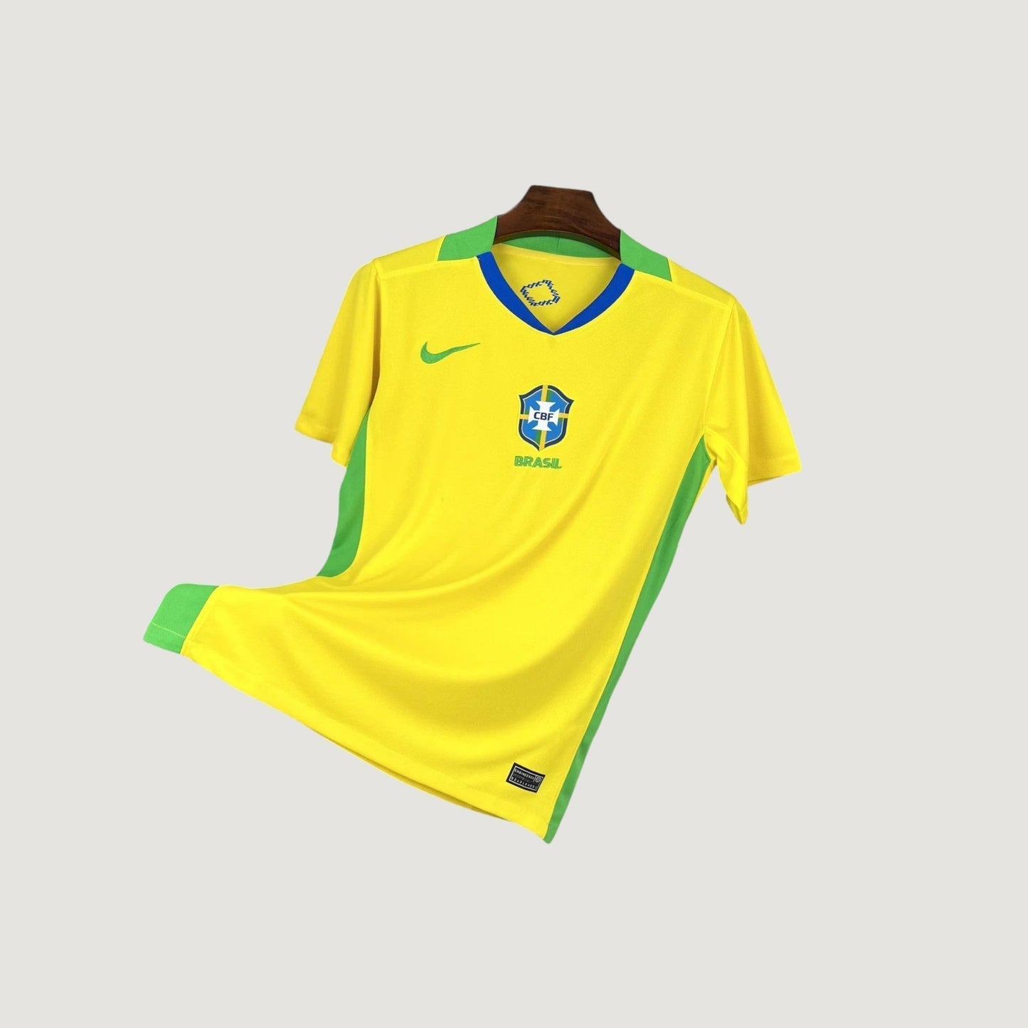 BRÉSIL – MAILLOT DOMICILE 25/26 – JAUNE & VERT