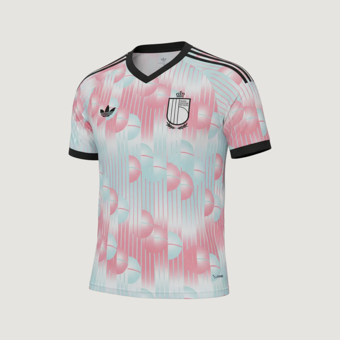 BELGIQUE – MAILLOT EXTÉRIEUR COUPE DU MONDE (CDM)) 2026 – ROSE, BLEU