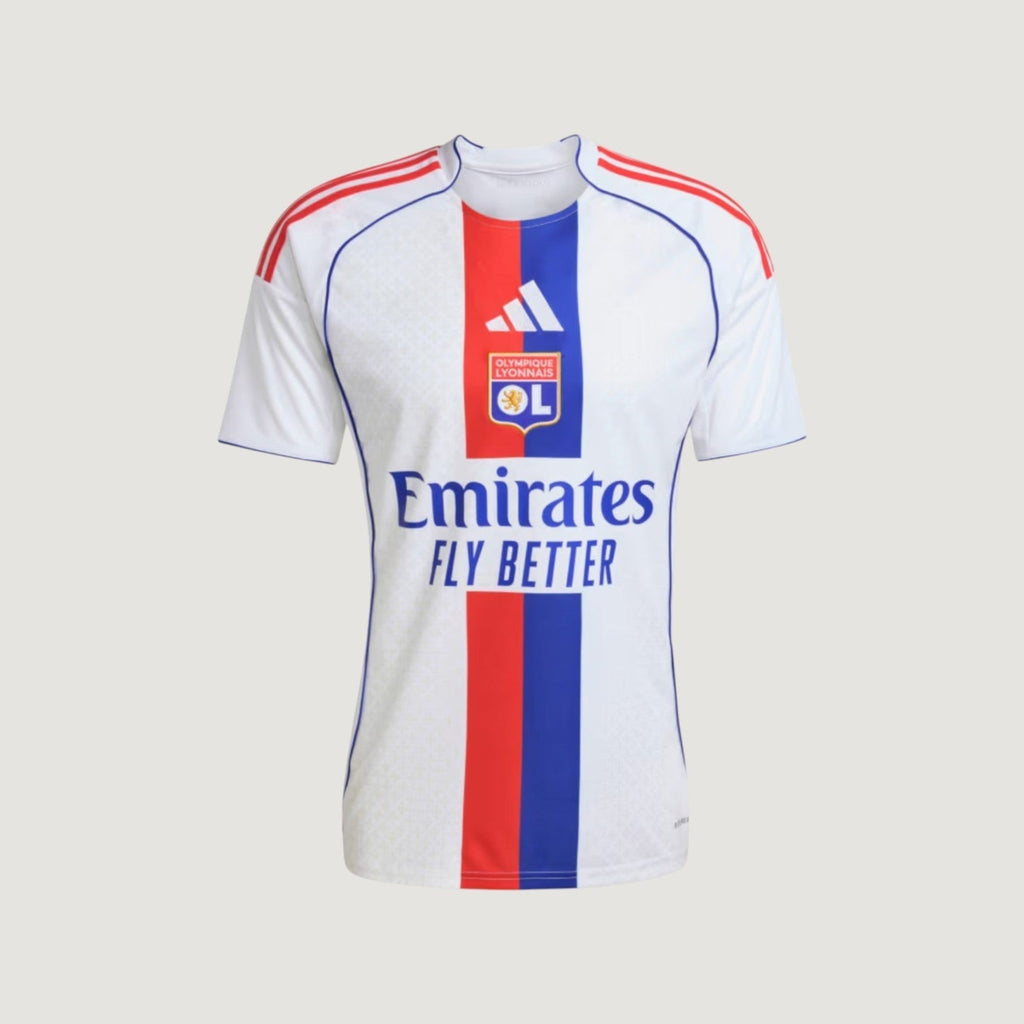 OLYMPIQUE LYONNAIS – MAILLOT EXTÉRIEUR 25/26 – BLEU & ROUGE