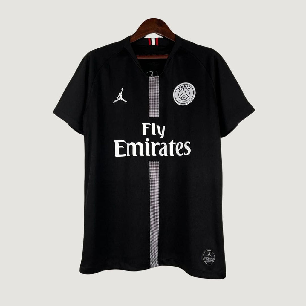 PARIS SAINT GERMAIN ( PSG ) - MAILLOT RÉTRO 18/19 - NOIR