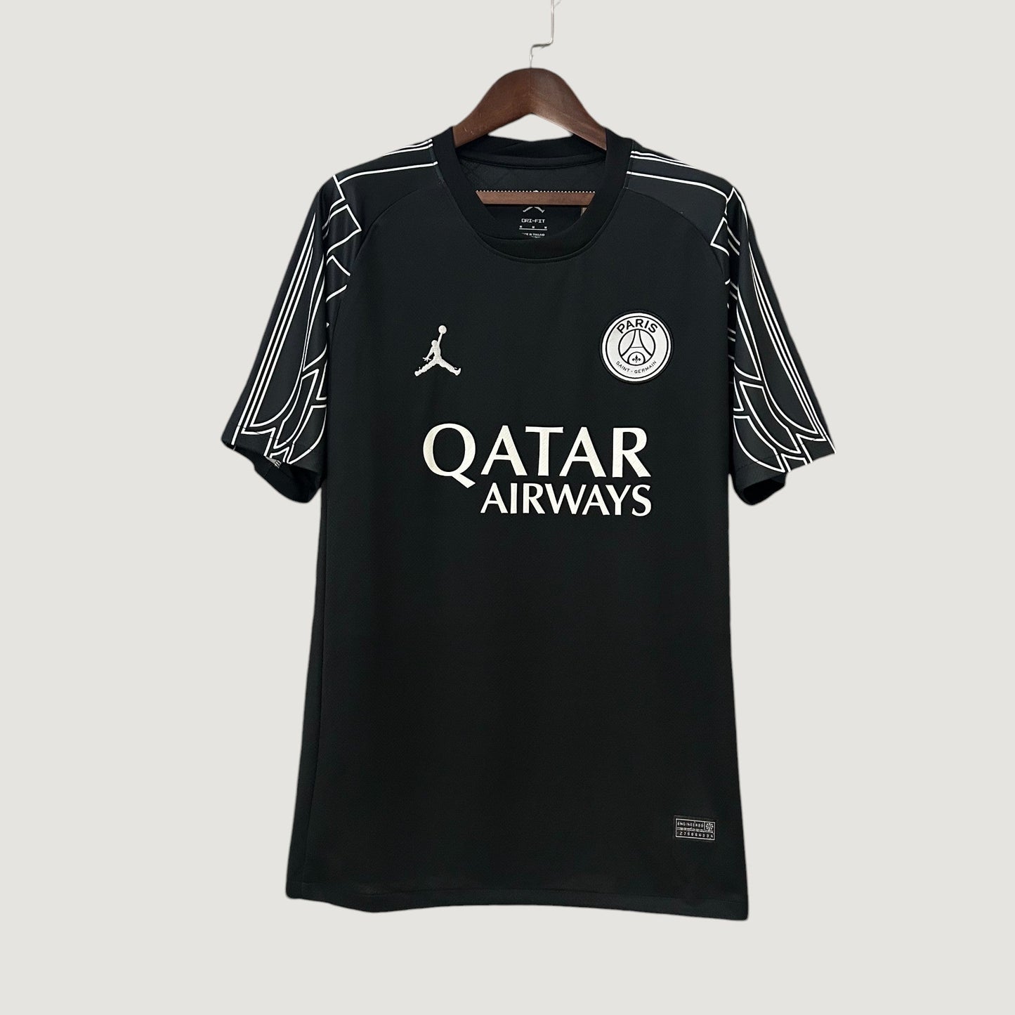 PARIS SAINT-GERMAIN (PSG) - MAILLOT D'ENTRAÎNEMENT 24/25 - NOIR