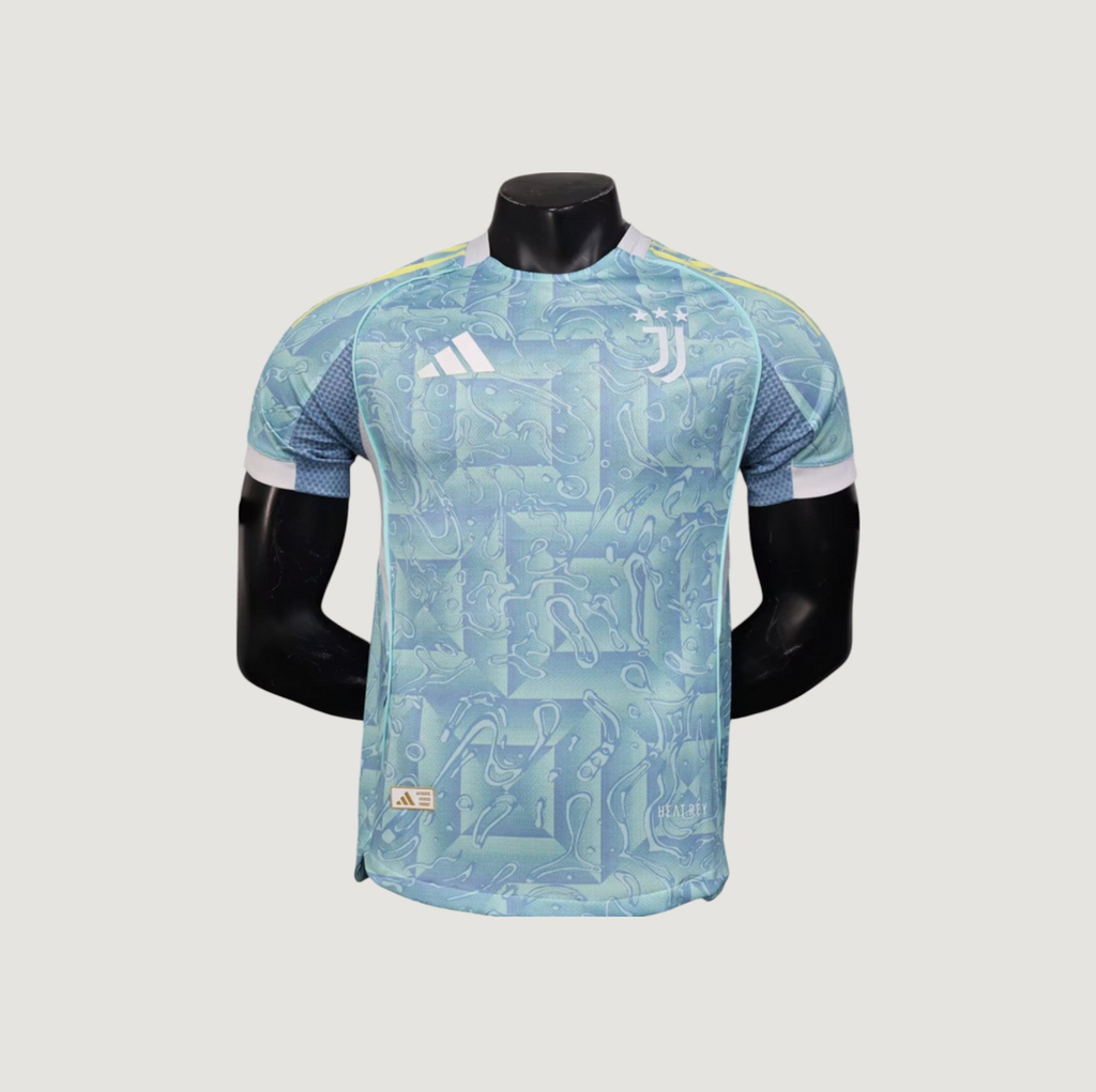 JUVENTUS - MAILLOT PRÉ-MATCH 2025/26 - BLEU AQUA