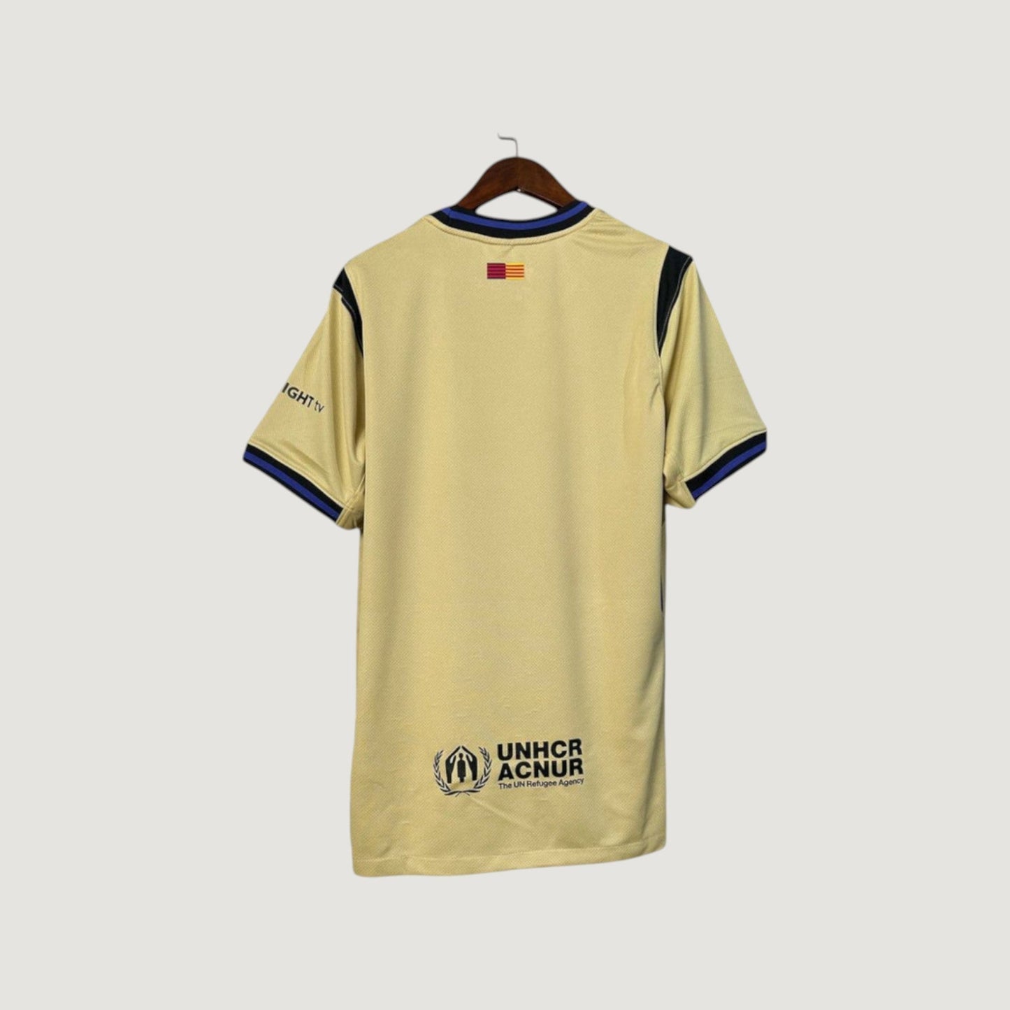 FC BARCELONE – MAILLOT EXTÉRIEUR 25/26 - BEIGE & BLEU