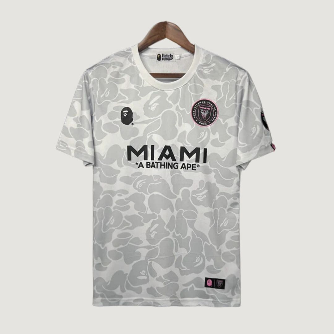 INTER MIAMI X BAPE - MAILLOT ÉDITION SPÉCIALE - BLANC