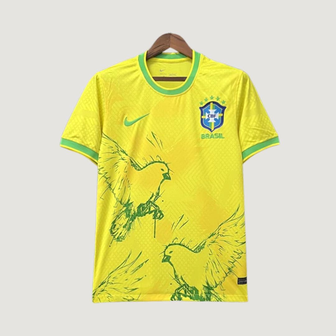 BRÉSIL - MAILLOT CONCEPT - JAUNE, VERT