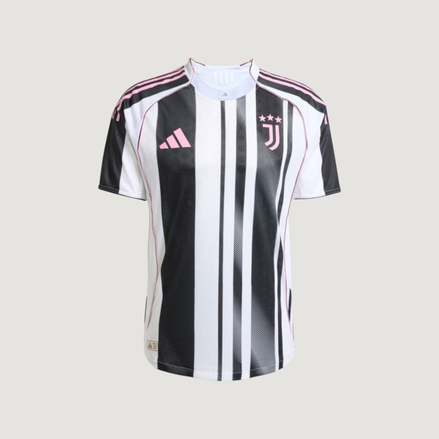 JUVENTUS – MAILLOT DOMICILE 25/26 BLANC, NOIR & ROSE
