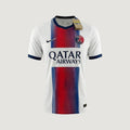 PARIS SAINT GERMAIN ( PSG ) - MAILLOT EXTÉRIEUR 26/27 – BLANC, BLEU & ROUGE
