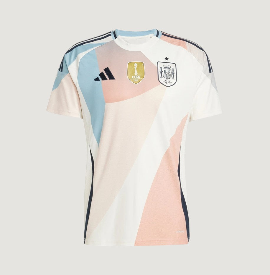 ESPAGNE - MAILLOT EXTÉRIEUR 25/26 - BLEU, BLANC, ROSE