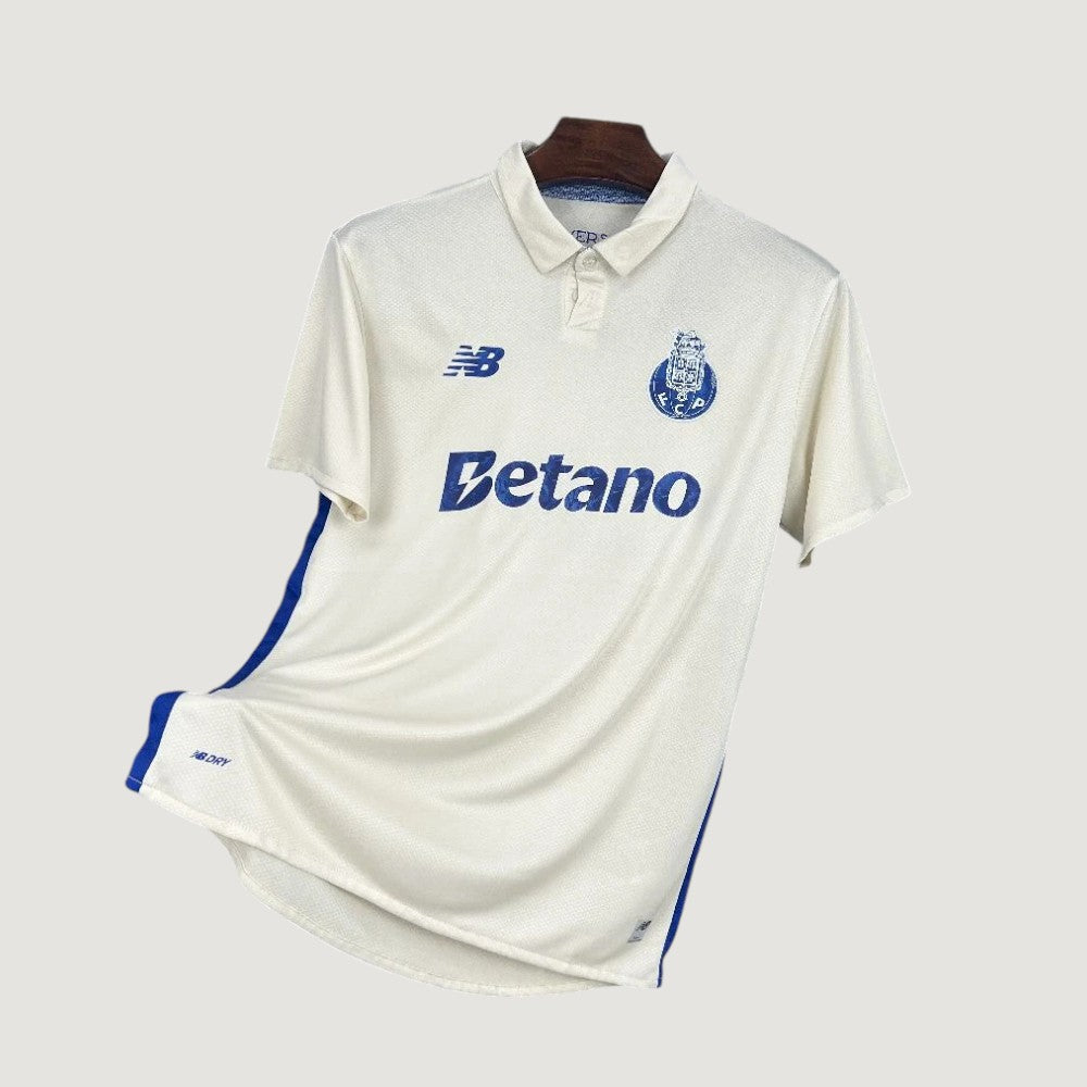 FC PORTO – MAILLOT EXTÉRIEUR 25/26 – CRÈME & BLEU