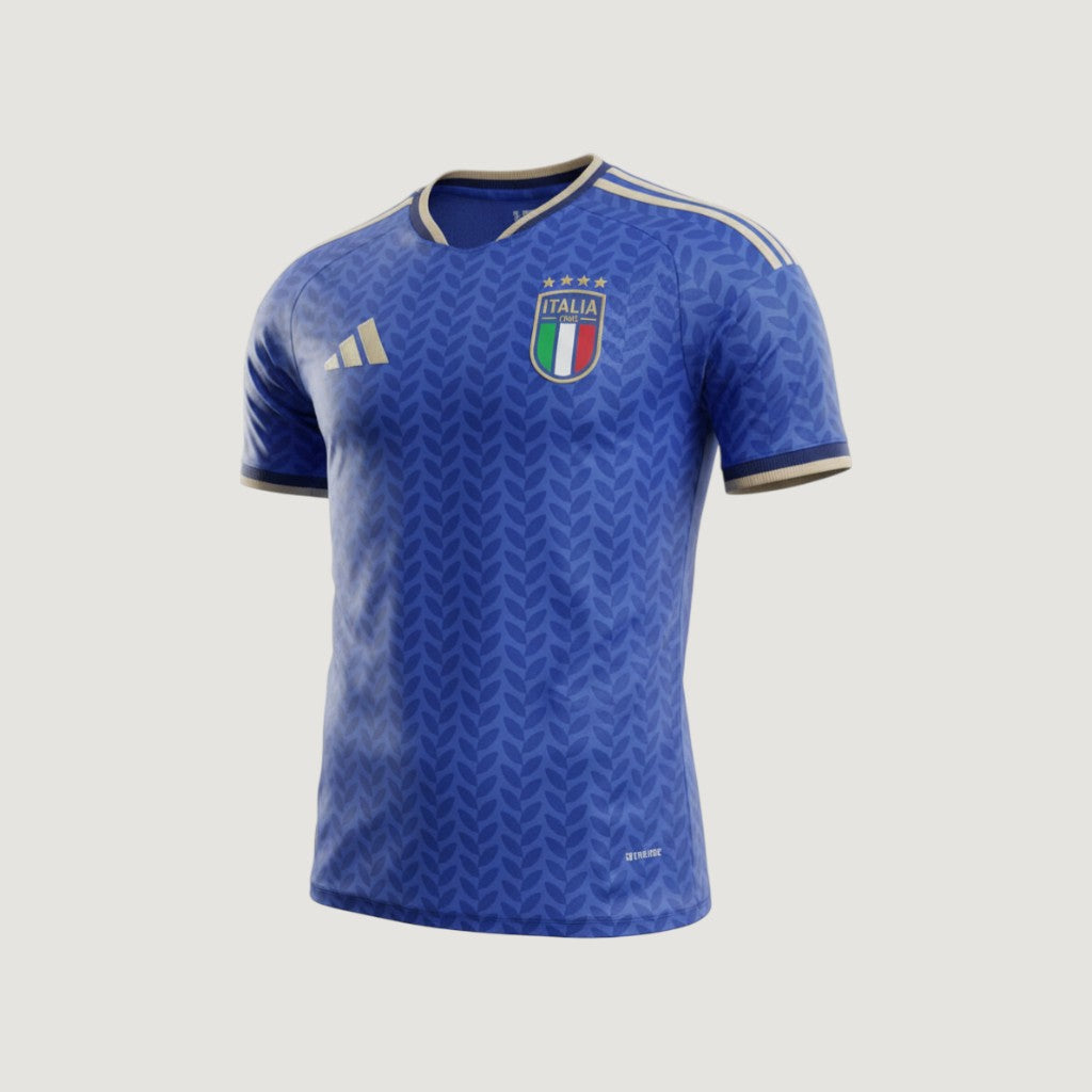 ITALIE – MAILLOT DOMICILE COUPE DU MONDE 2026 – BLEU, OR