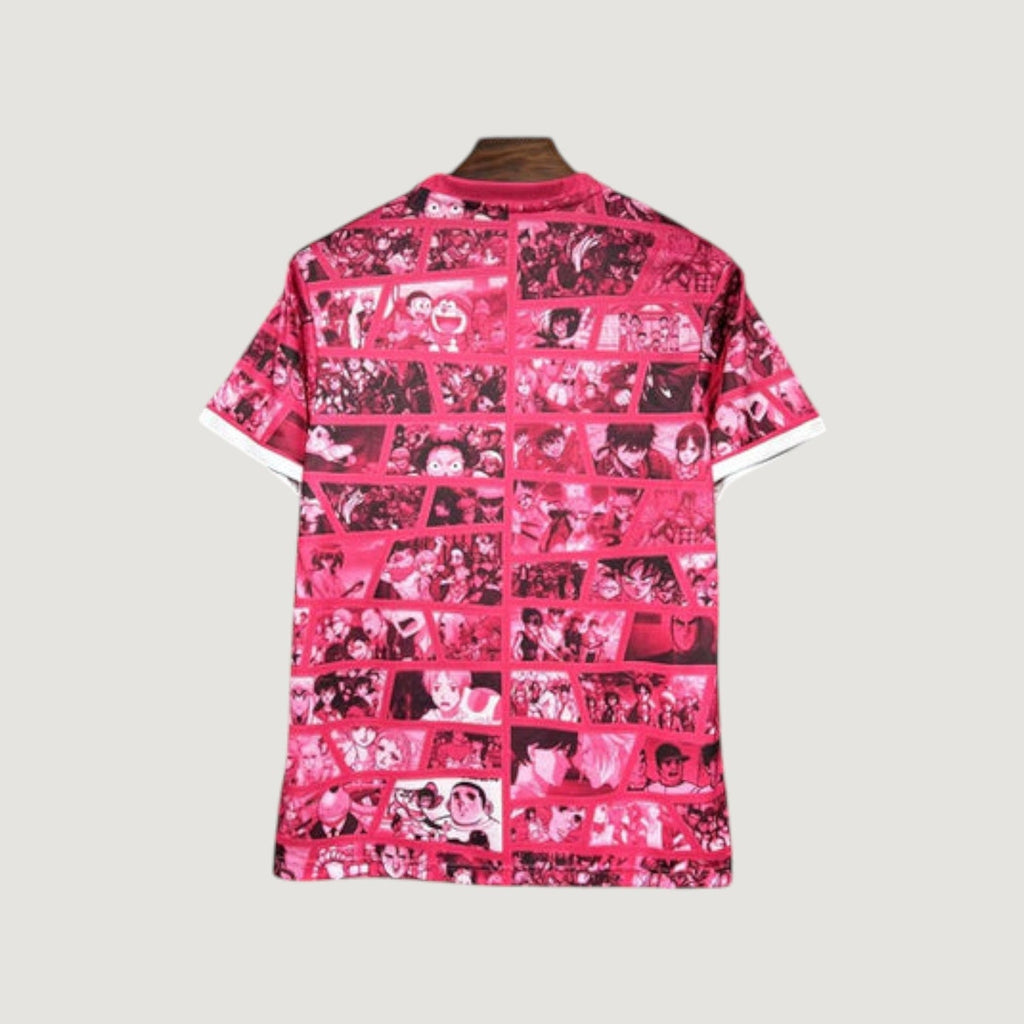 JAPON – MAILLOT CONCEPT MANGA 25/26 – ROSE & NOIR