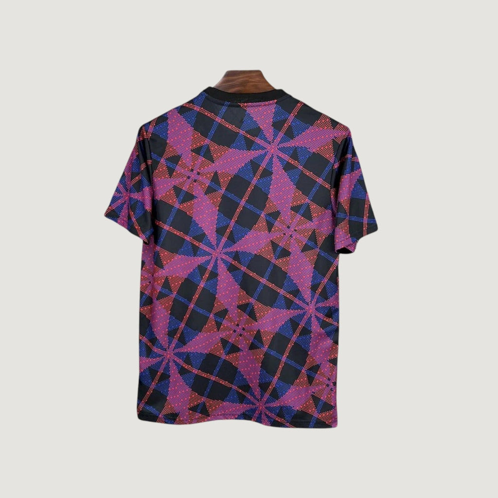 OLYMPIQUE LYONNAIS – MAILLOT PRÉ-MATCH 25/26 – VIOLET & NOIR