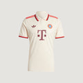 FC BAYERN MUNICH - MAILLOT THIRD 24/25 - CRÈME, ROUGE