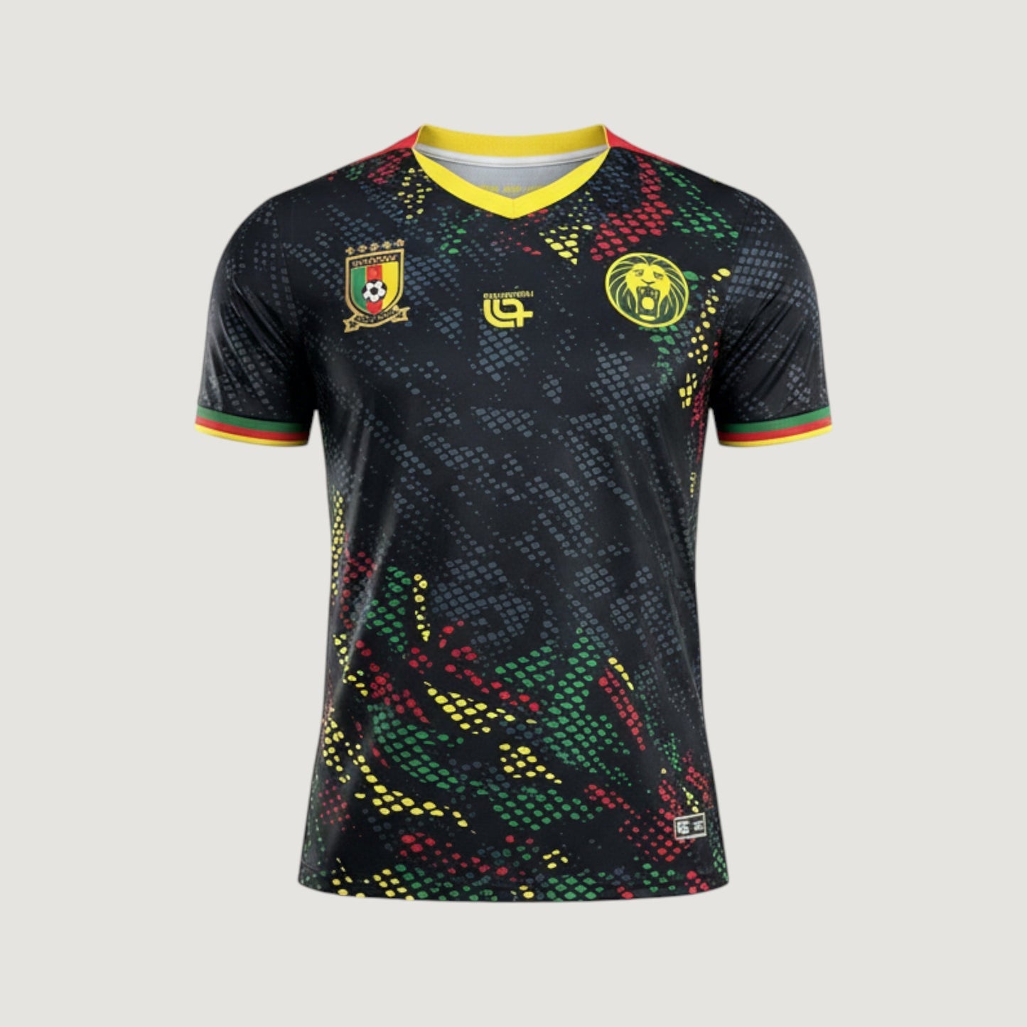 CAMEROUN – MAILLOT SPÉCIAL 2025/26 – NOIR, VERT, ROUGE