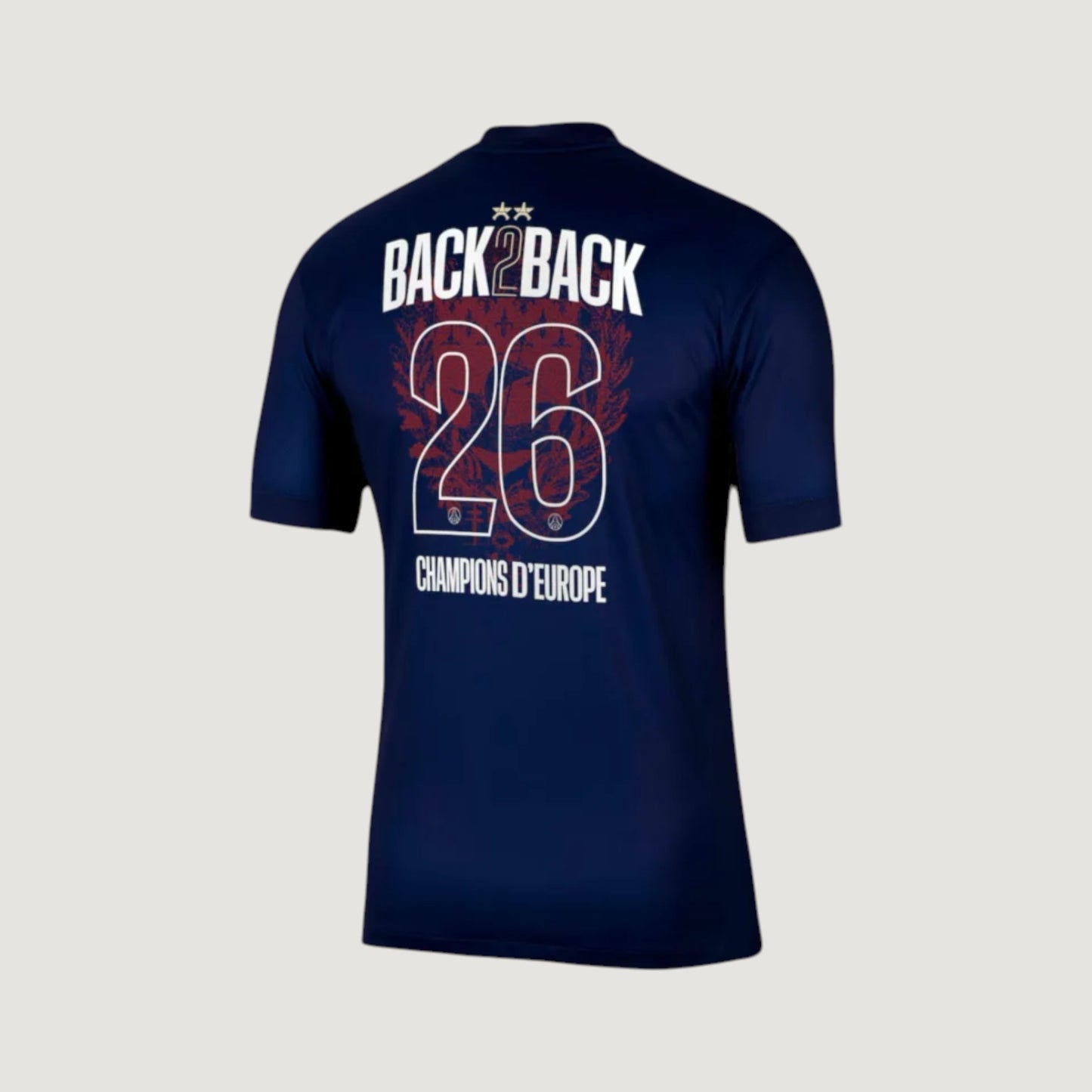 PSG - 2 ÉTOILES BACK TO BACK CHAMPIONS D'EUROPE 25/26 - BLEU